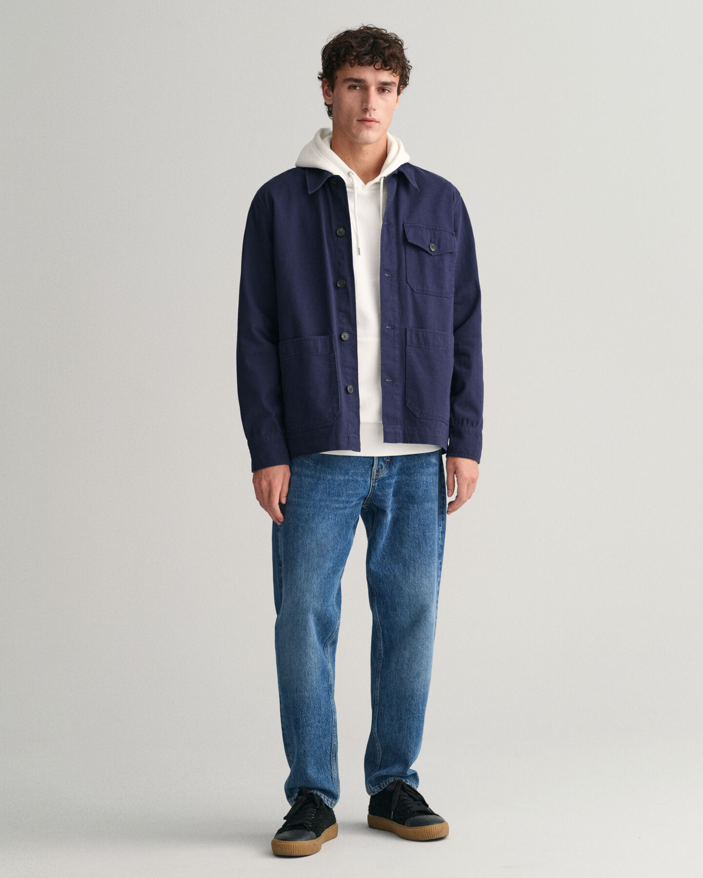 Brushed Twill Overshirt