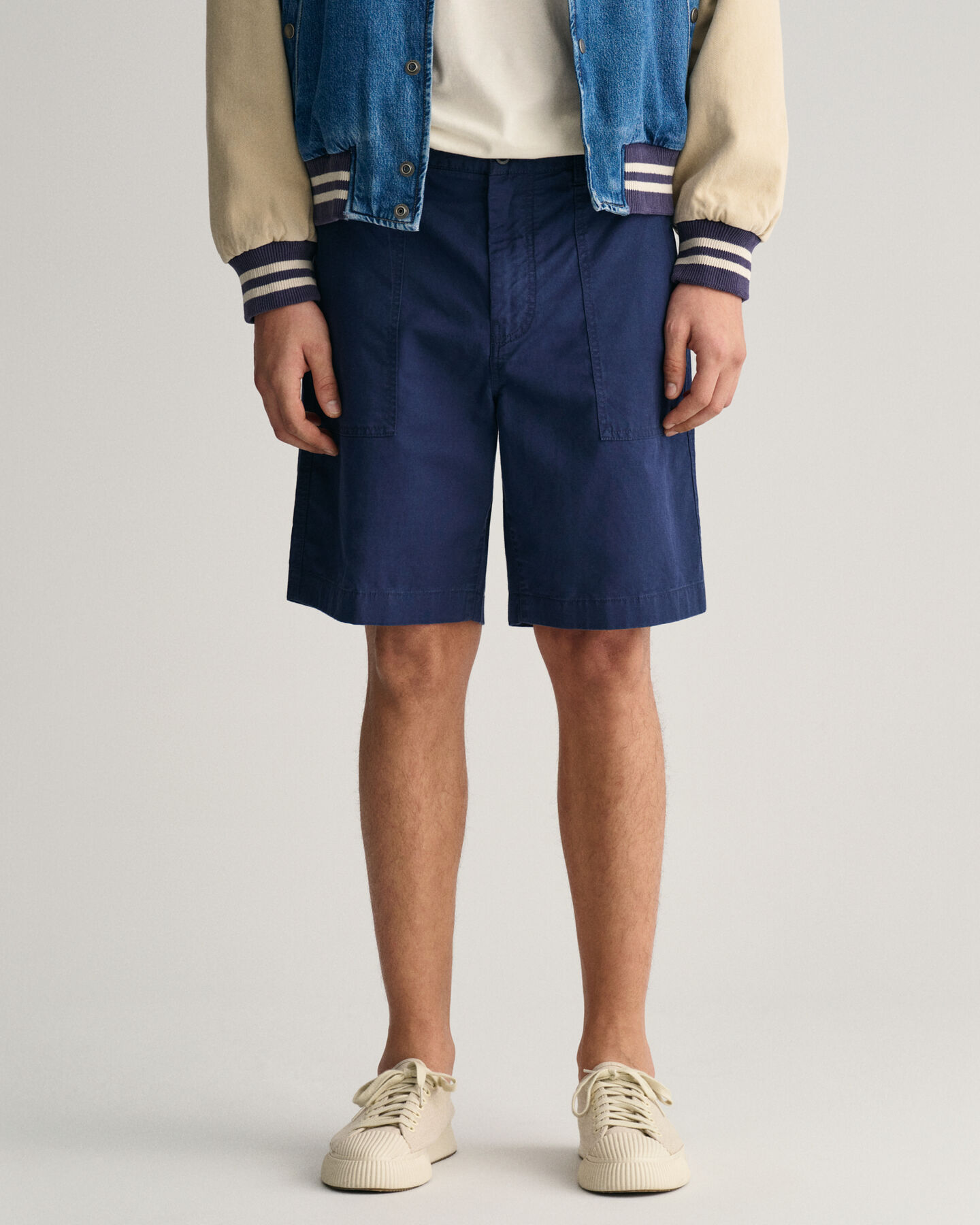Regular Fit Cotton Linen Shorts