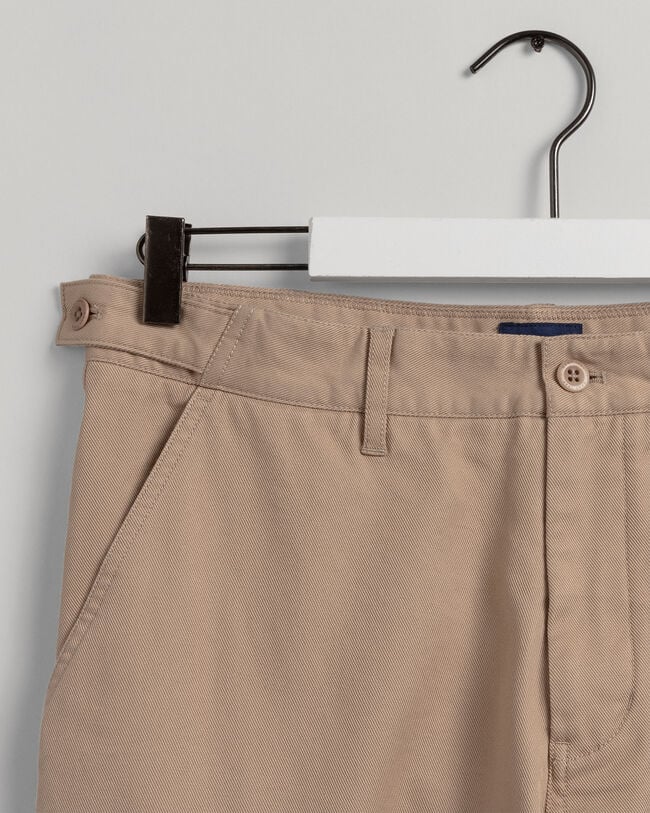 Tapered Cotton Chinos