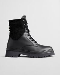 Aligrey Leather Lace Up Boots