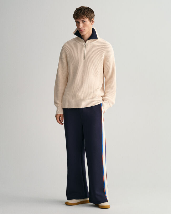 Rib Half-Zip Sweater