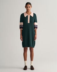 Polo Knit Mini Dress