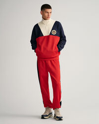 Crest Shield Tracksuit Half-Zip Sweater