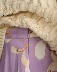 Floral Print Midi Skirt