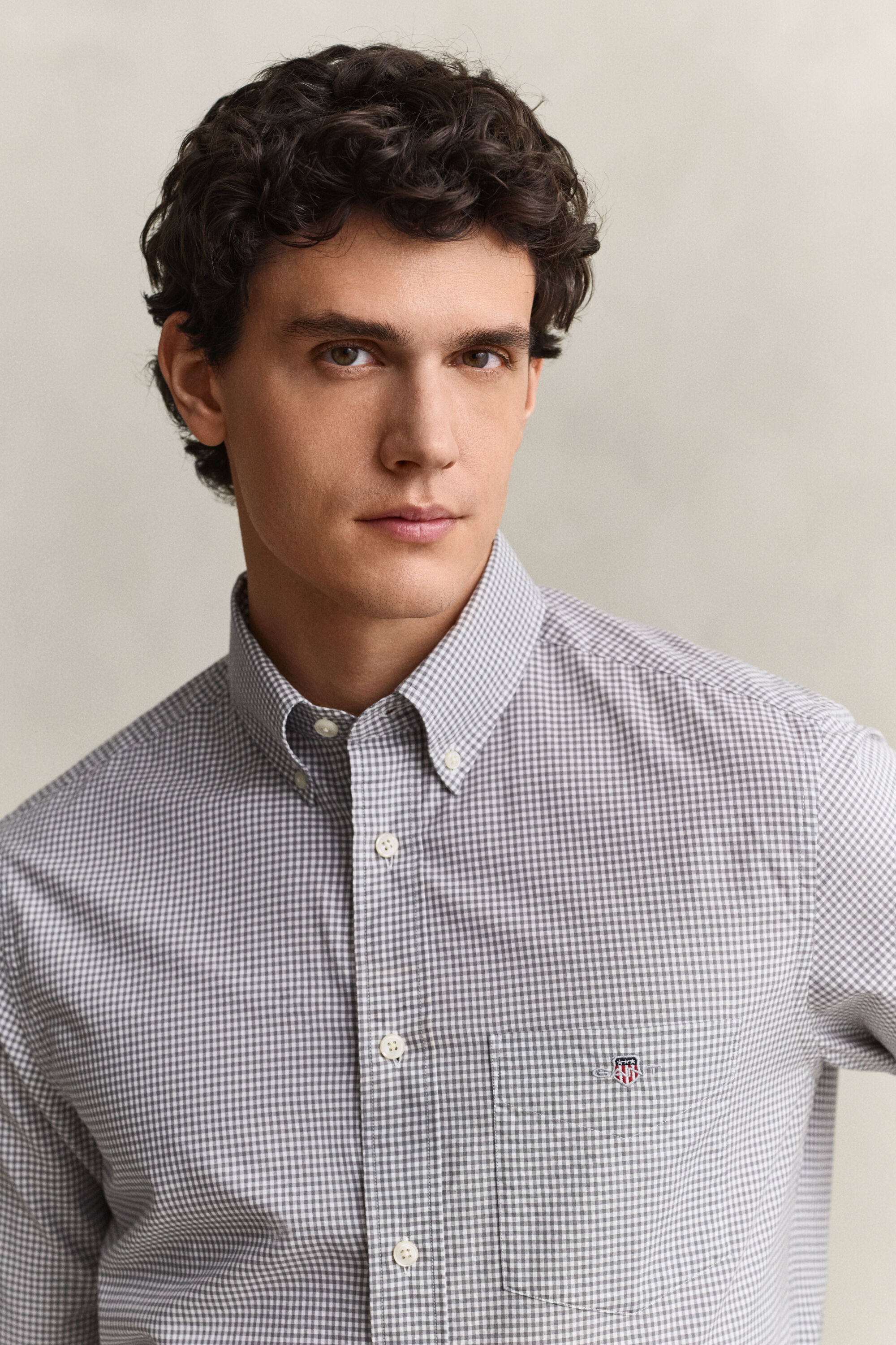Gingham Classic Poplin Shirt