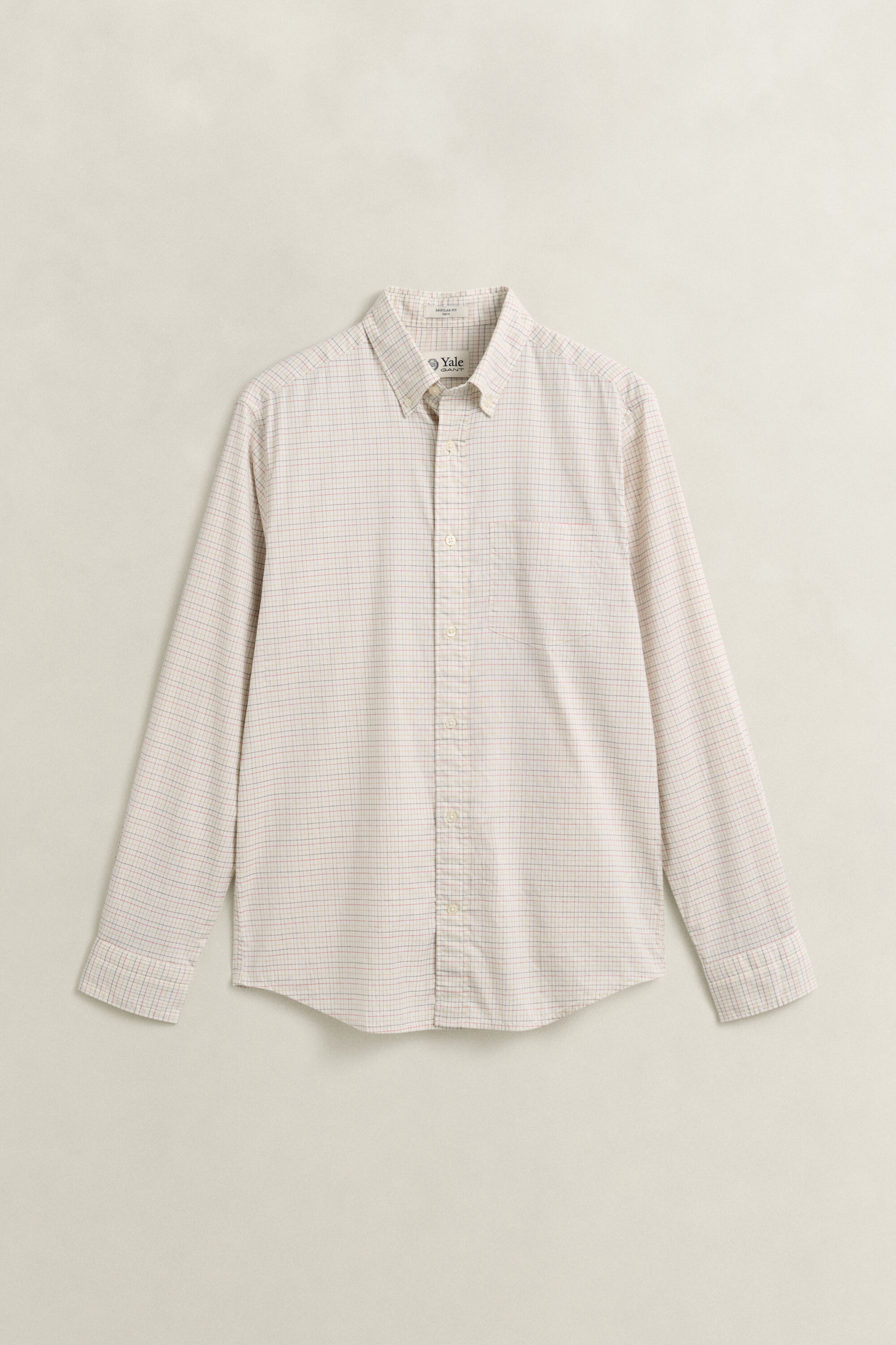 Gant x Yale Checked Oxford Shirt