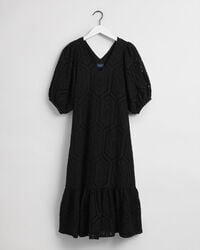 Broderie Anglaise Midi Dress