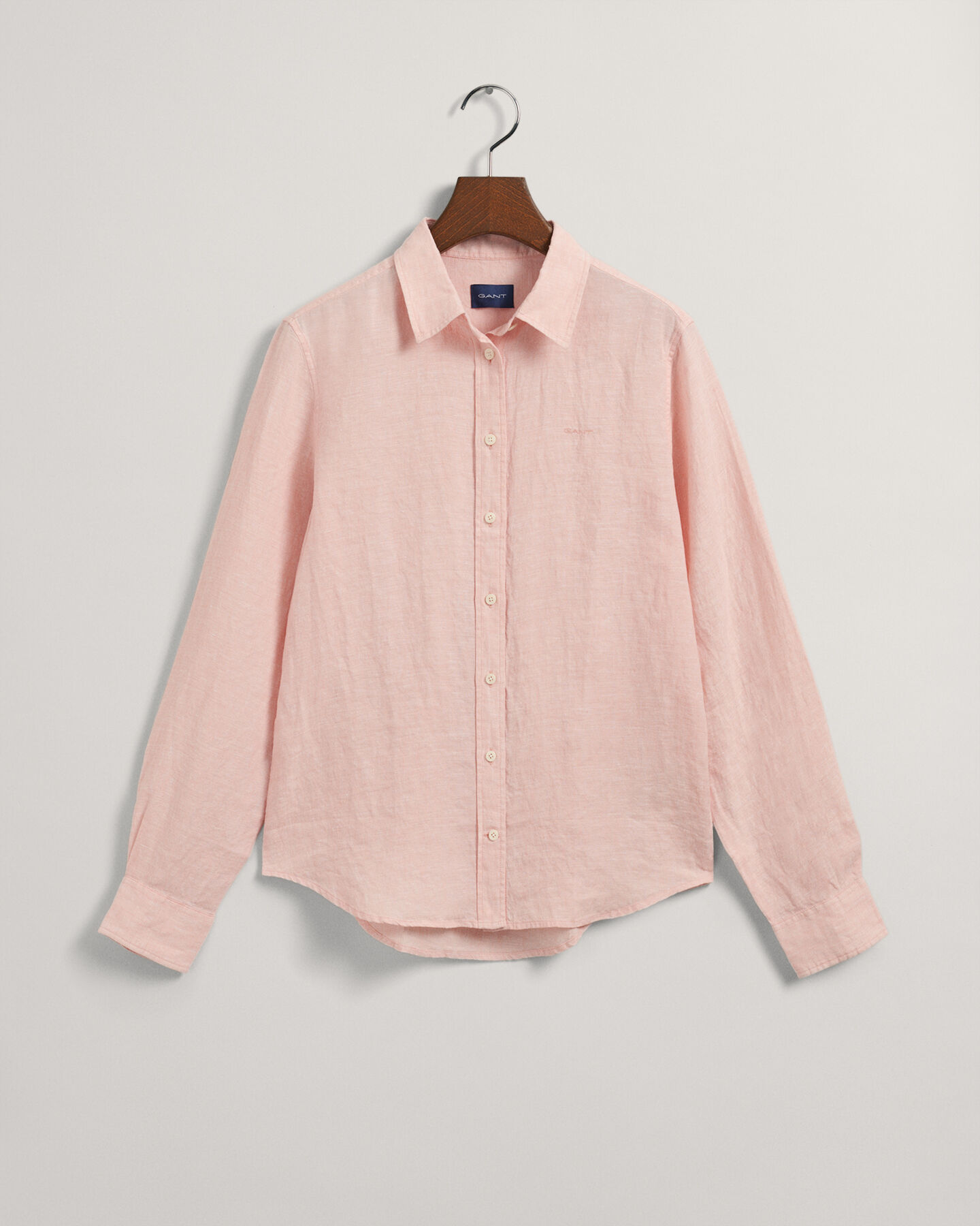 Regular Fit Linen Chambray Shirt