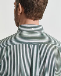 Regular Fit Classic Striped Poplin Shirt