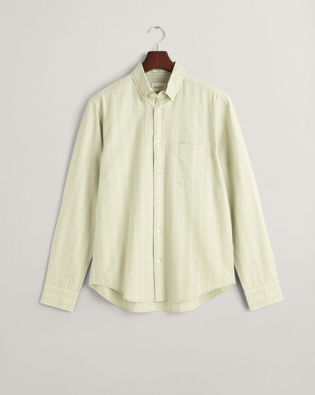 Regular Fit Striped Archive Oxford Shirt