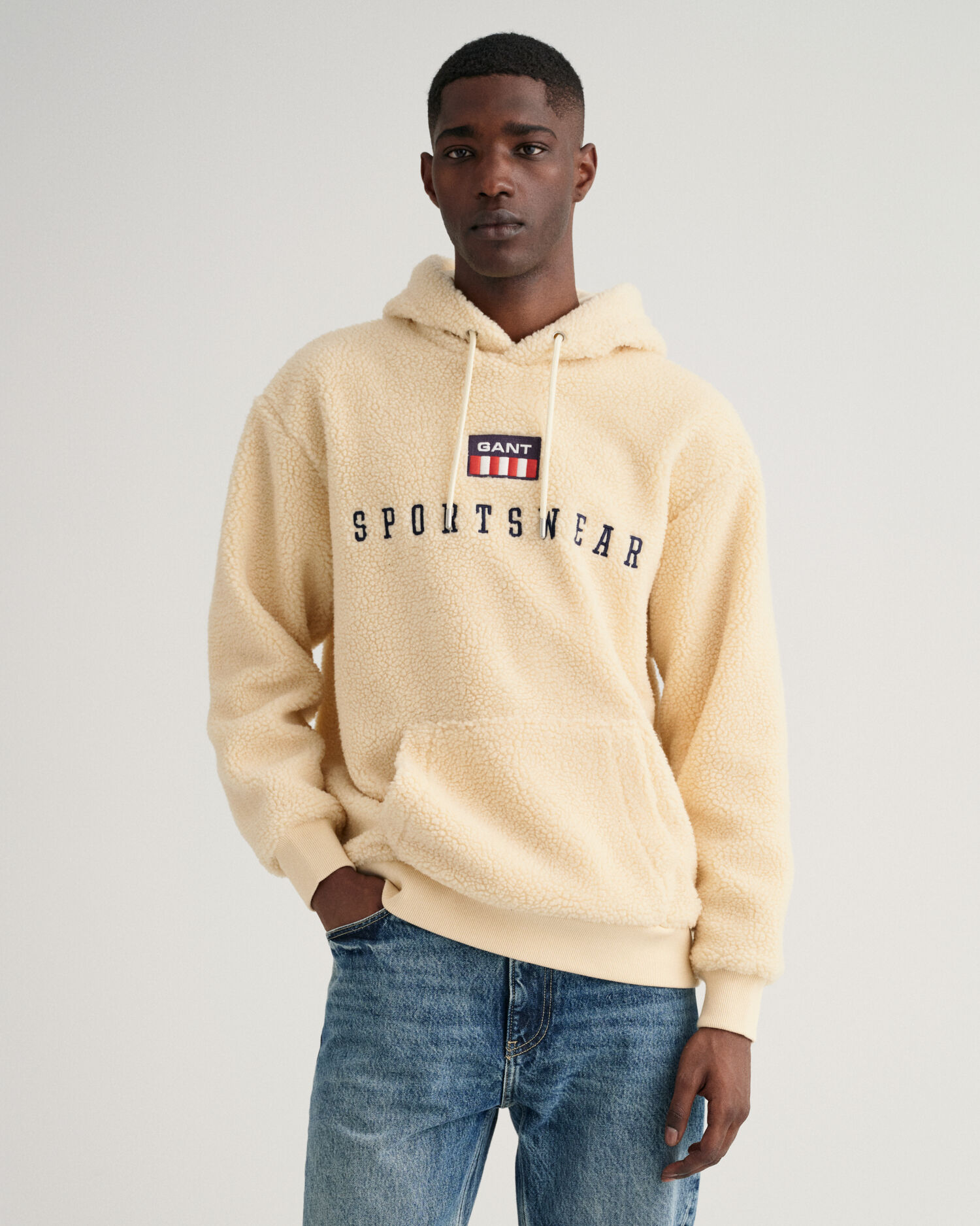 Retro Flag Fleece Hoodie - GANT