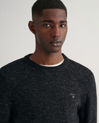 Neps Melange Crew Neck Sweater