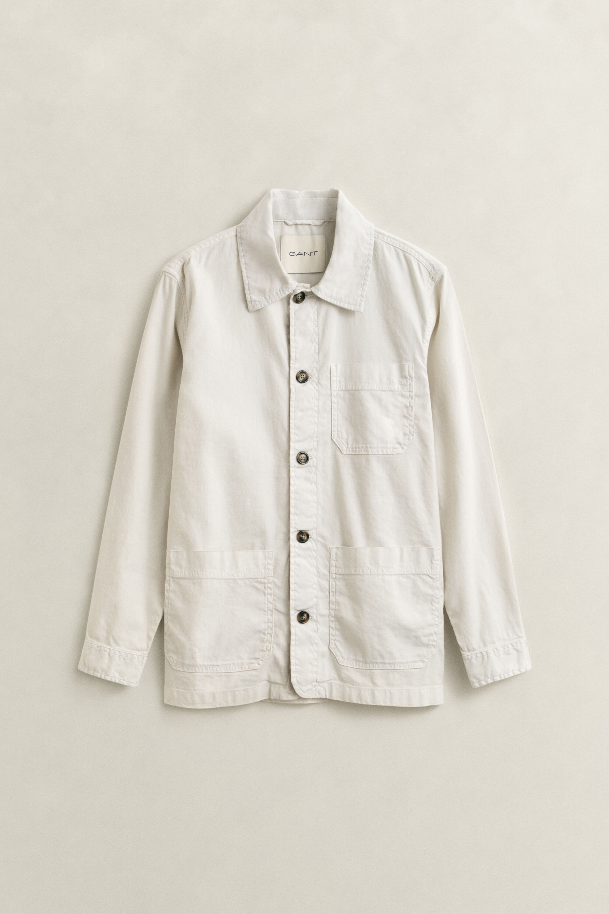 Linen Blend Overshirt