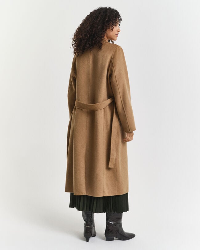 Handstitched Belted Coat