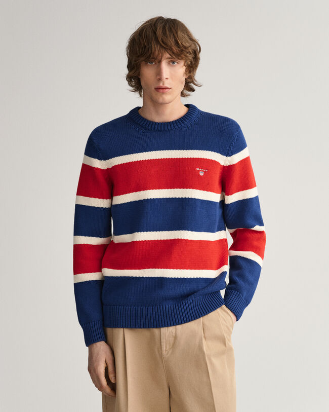 Barstripe Crew Neck Sweater