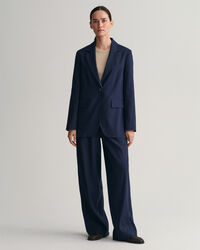 Regular Fit Stretch Linen Blazer