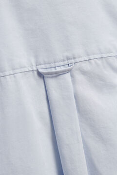 Teen Boys Shield Poplin Shirt — LIGHT BLUE 1