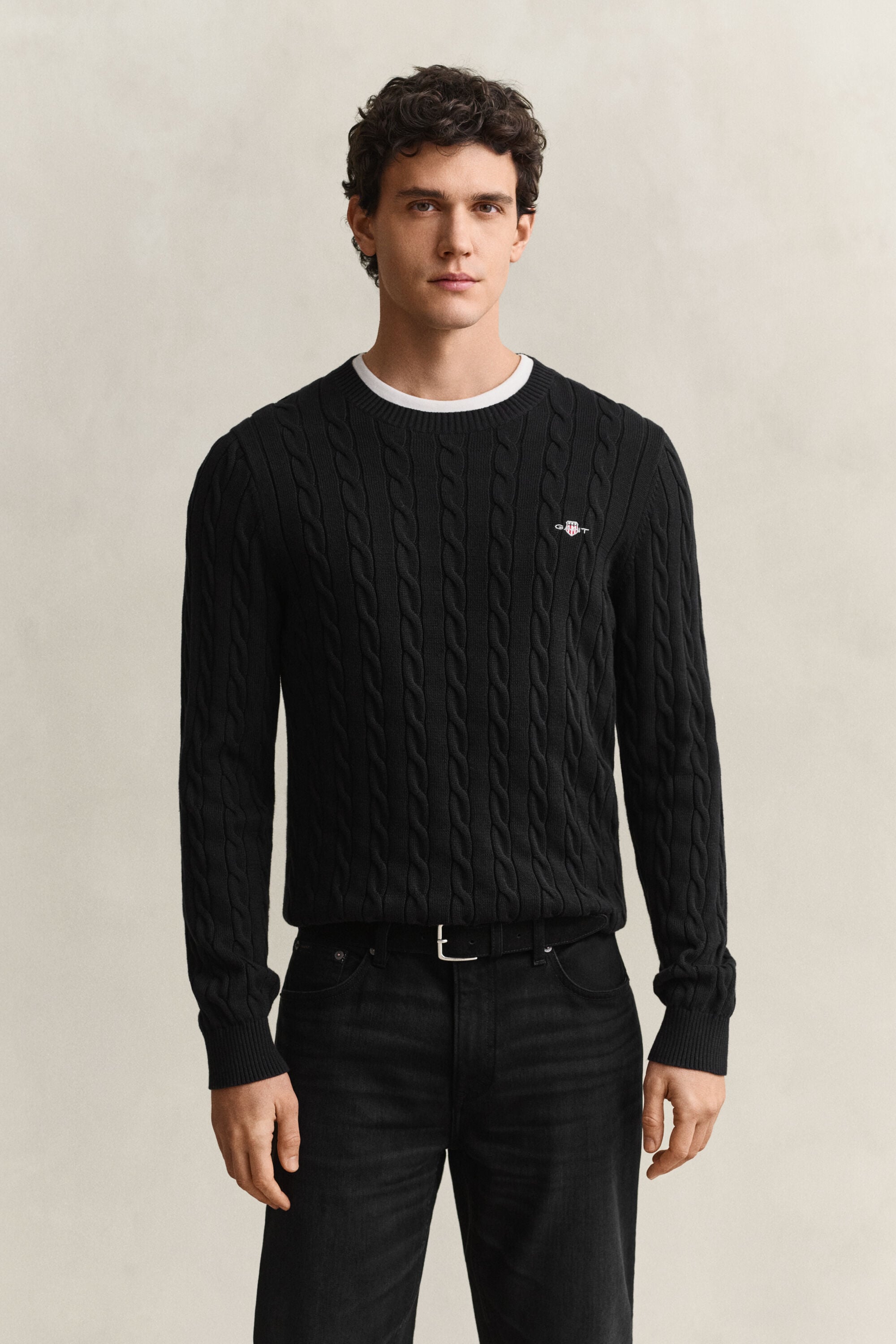 Classic Cable Knit Sweater