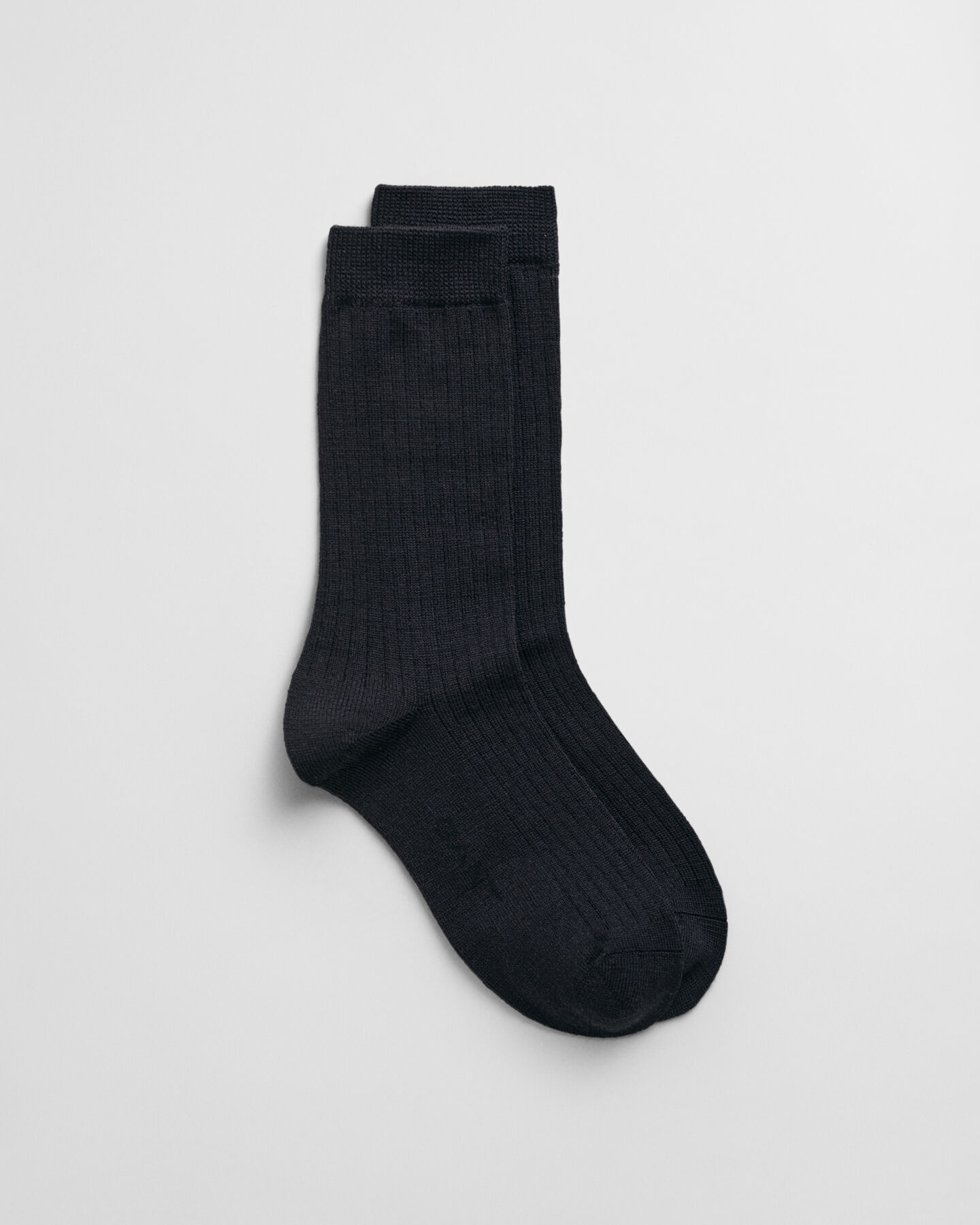Merino Wool Ribbed Socks