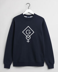 Graphic Logo Crew Neck Sweatshirt