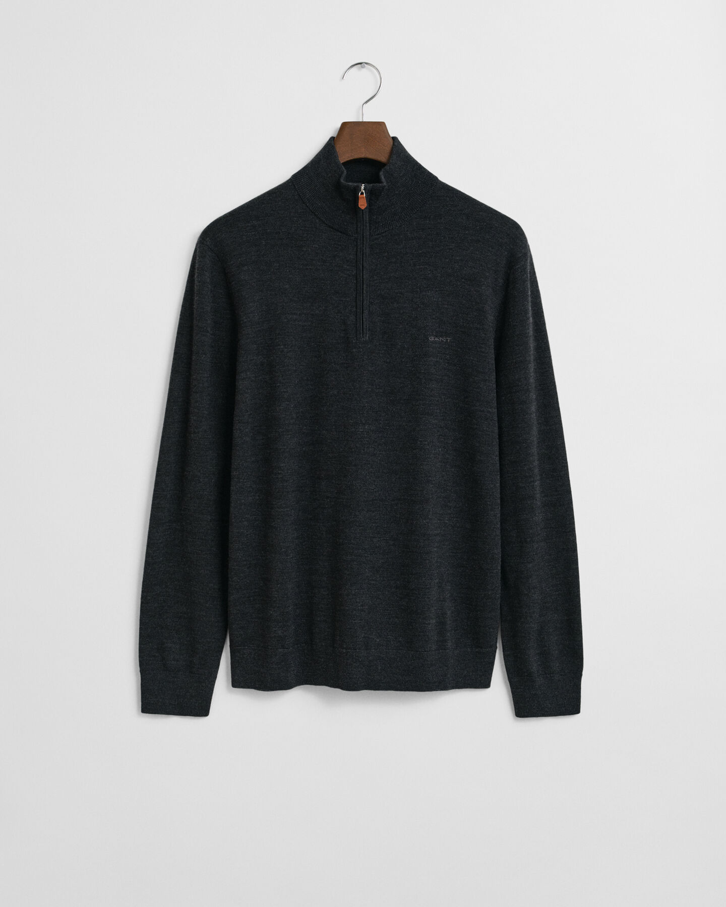 Extra Fine Merino Wool Half-Zip Sweater