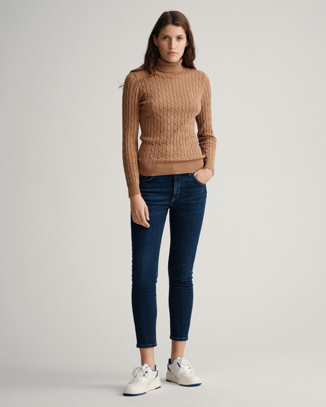 Farla Slim Fit Cropped Jeans