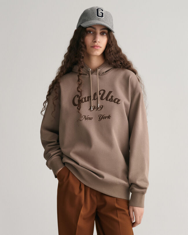 Script Graphic Hoodie