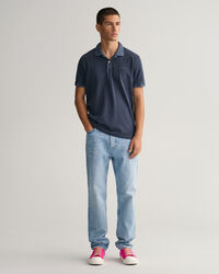 Sunfaded Piqué Polo Shirt