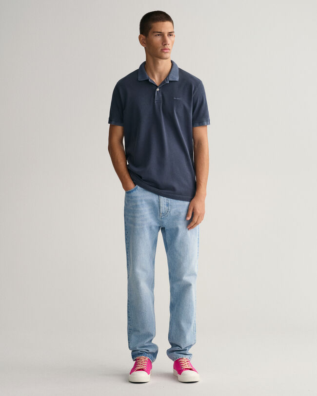 Sunfaded Piqué Polo Shirt