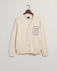 Supima Cotton Letterman Cardigan
