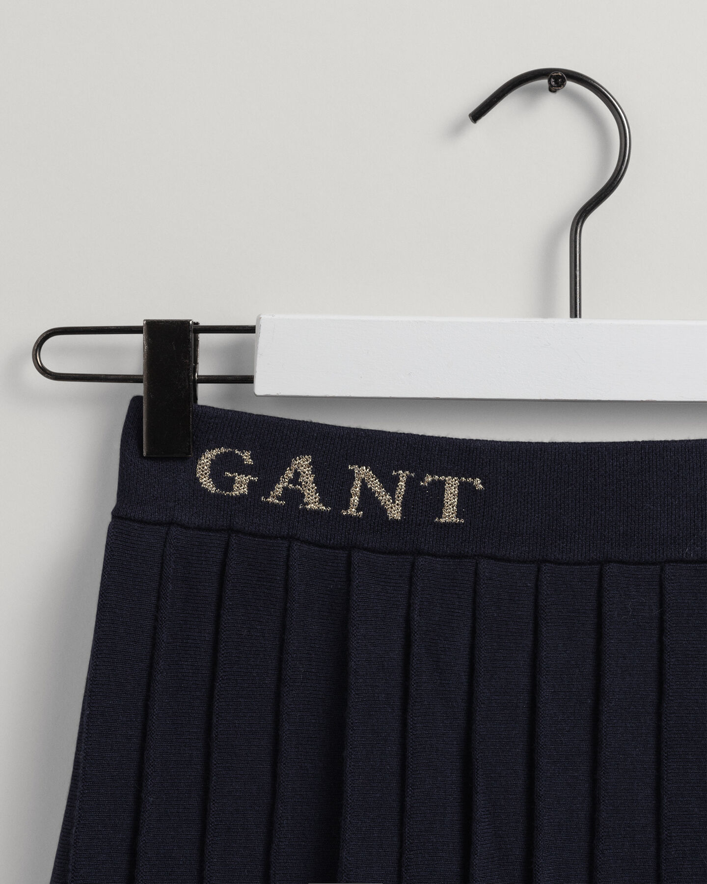 Teen Girls Pleated Knit Mini Skirt