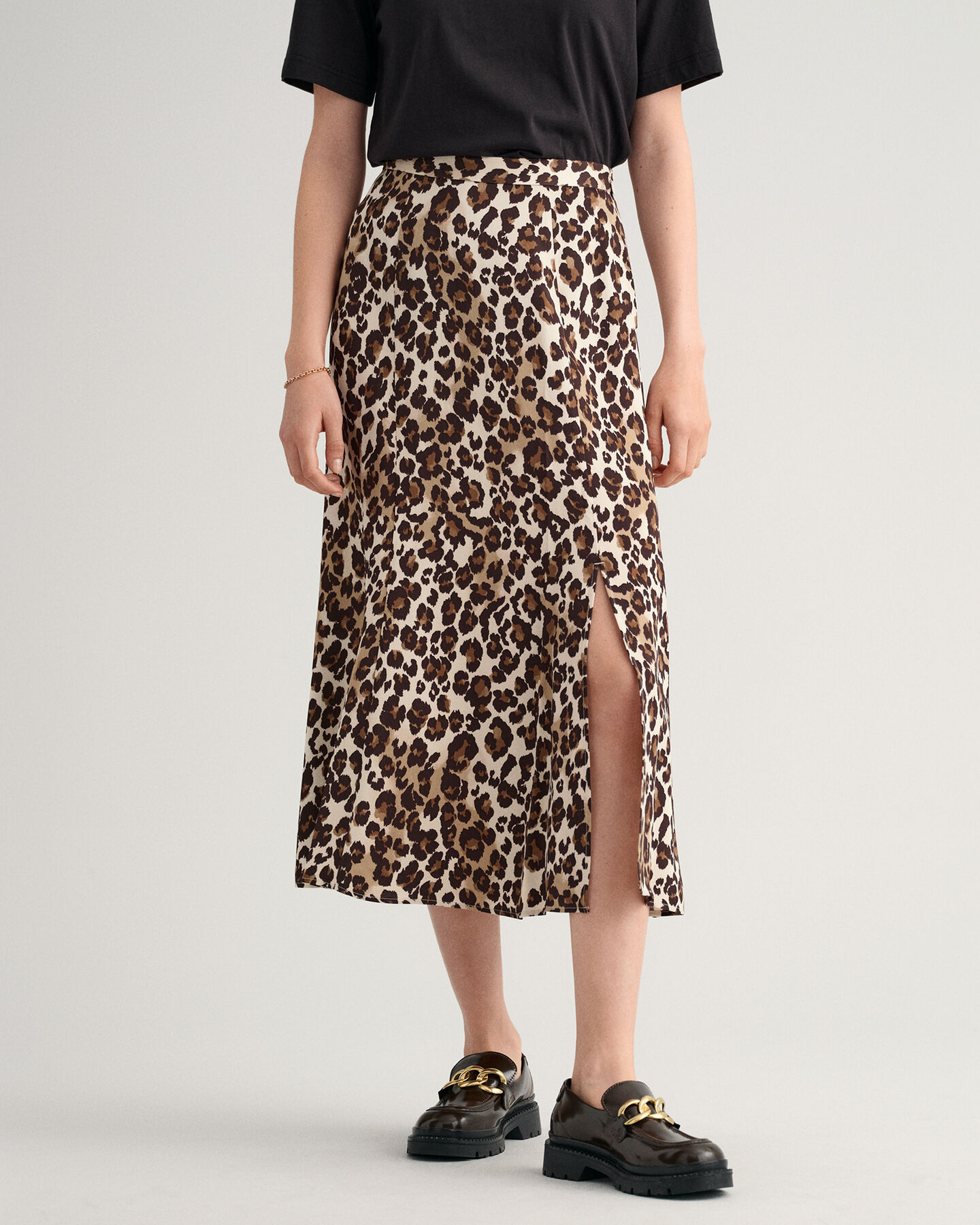 Leopard Print Skirt