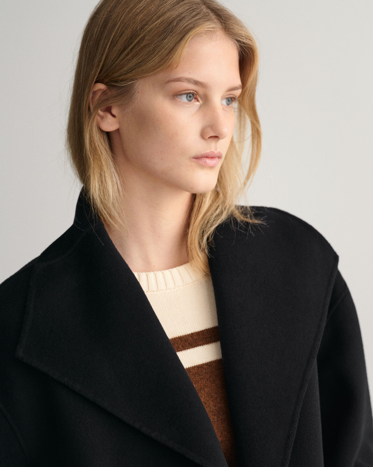 Handstitched Belted Coat