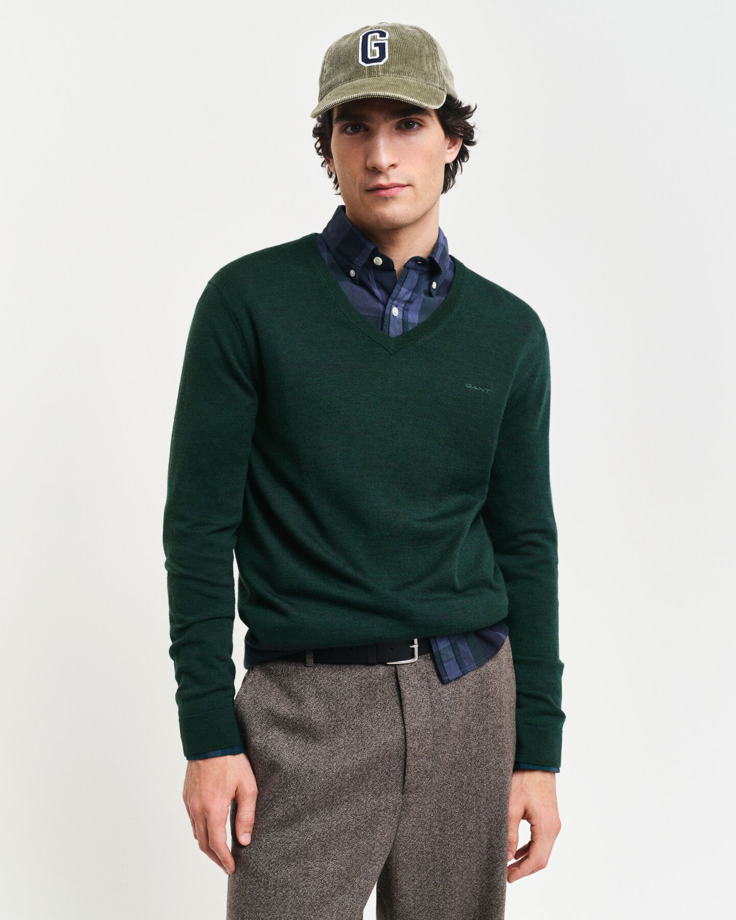 Extra Fine Merino Wool V-Neck Sweater