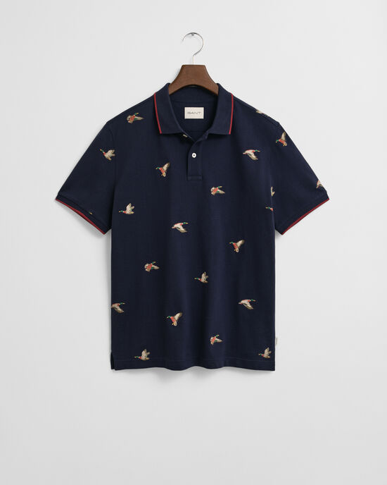 Embroidered Polo Shirt