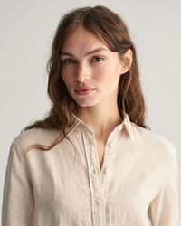 Regular Fit Linen Chambray Shirt