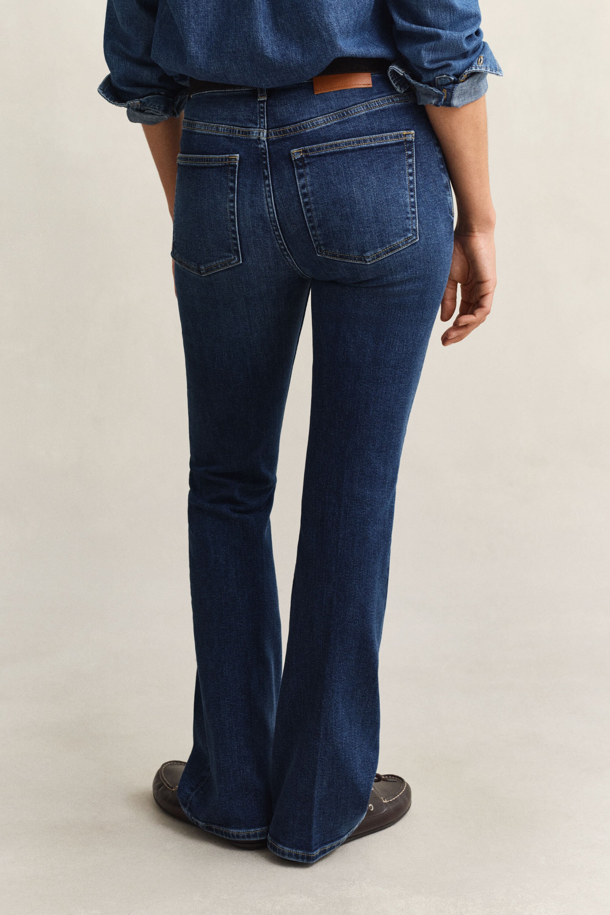 Flared Stretch Jeans