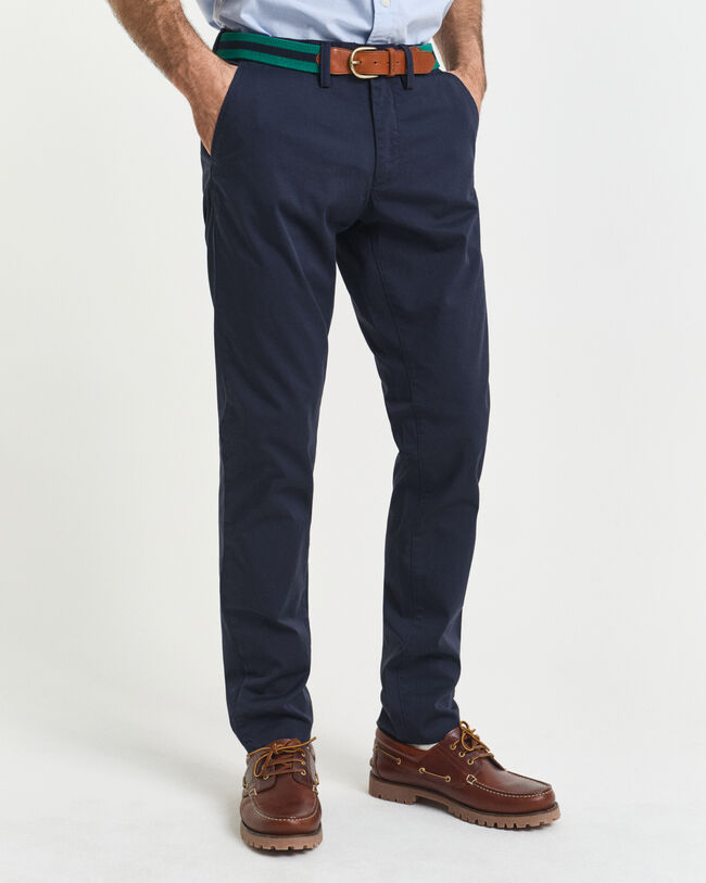 Slim Fit Twill Chinos