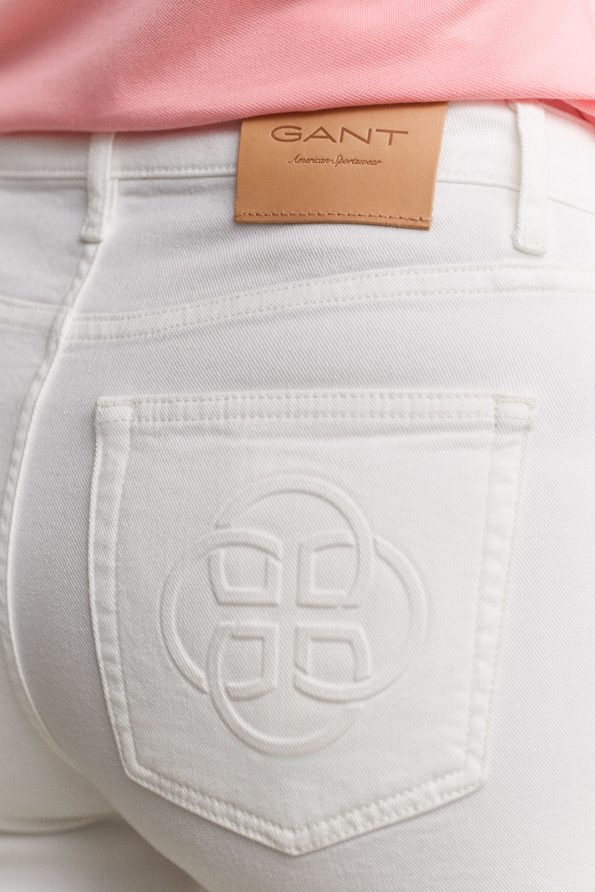 Monogram Flared Jeans