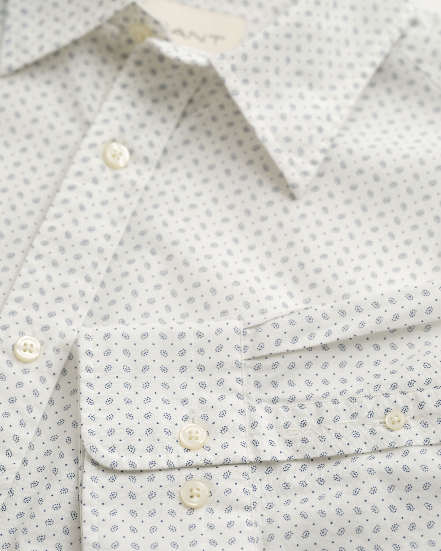 Regular Fit Micro Print Shirt