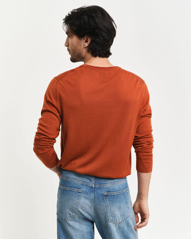 Extra Fine Merino Wool Crew Neck Sweater