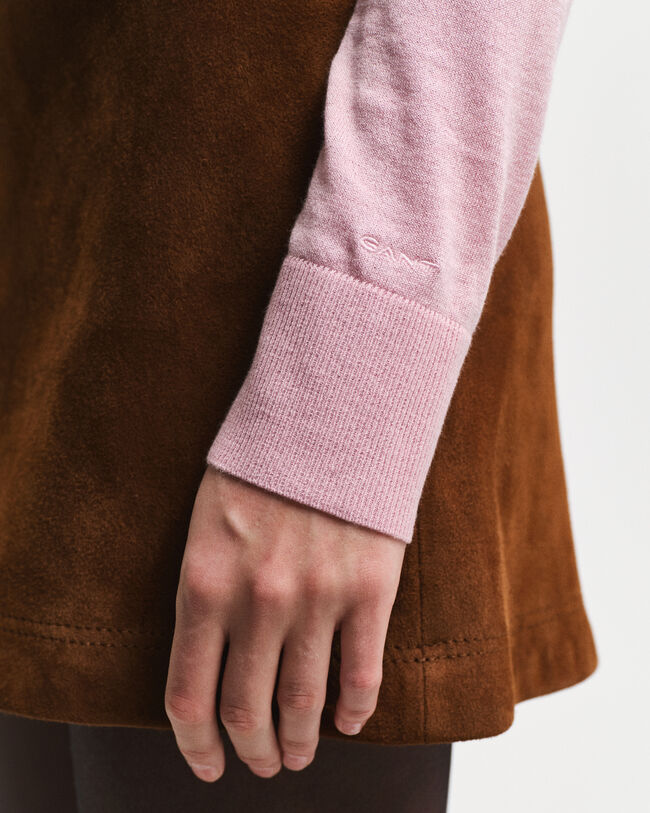 Fine Knit Crew Neck Sweater