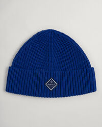 Cotton Ribbed Knit Hat