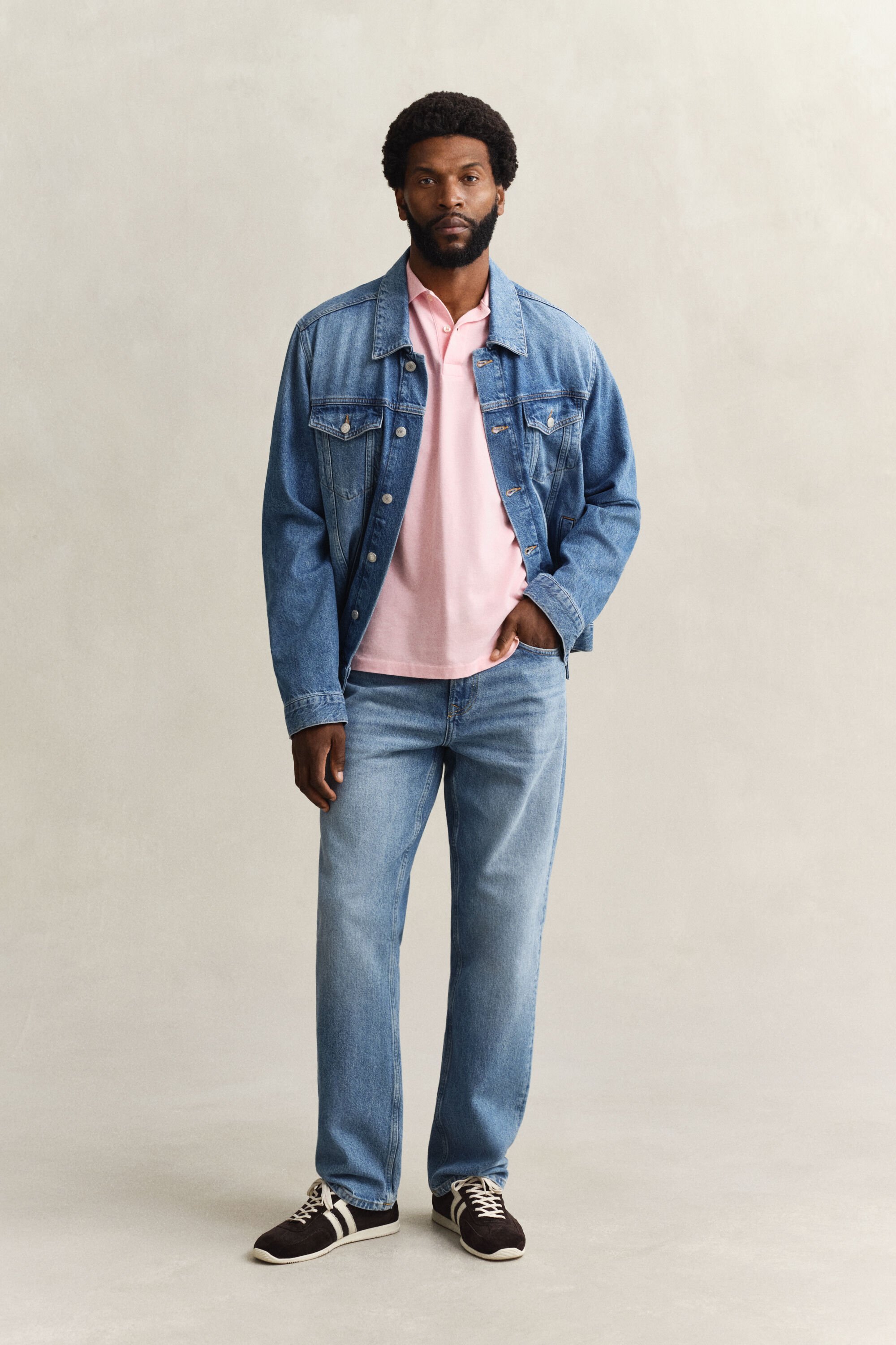 Two-Toned Polo Shirt