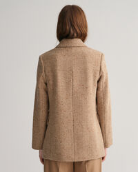 Regular Fit Herringbone Blazer