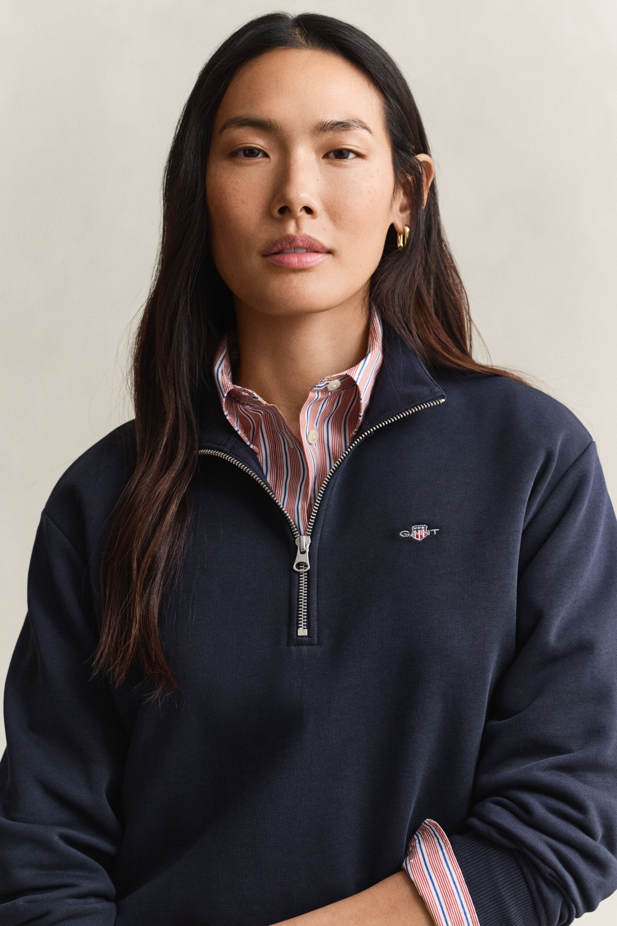 Shield Half Zip Sweatshirt