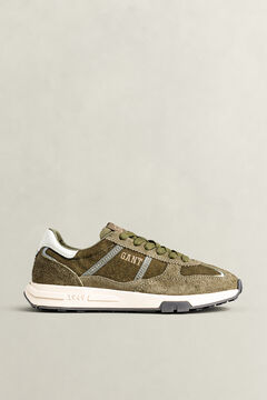 Youtron Suede Sneakers — JUNIPER GREEN 5