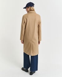 Classic Tailored Wool Blend Coat