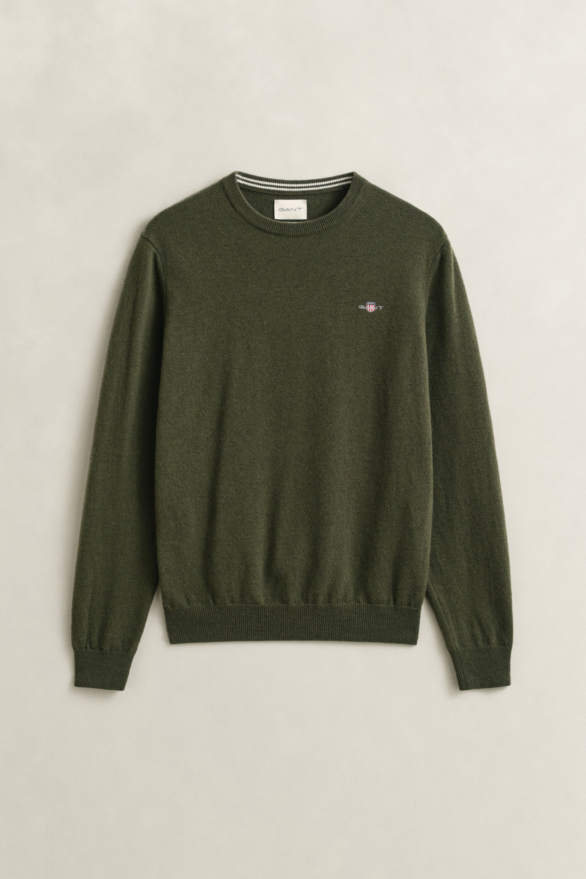 Superfine Lambswool Crew Neck Sweater