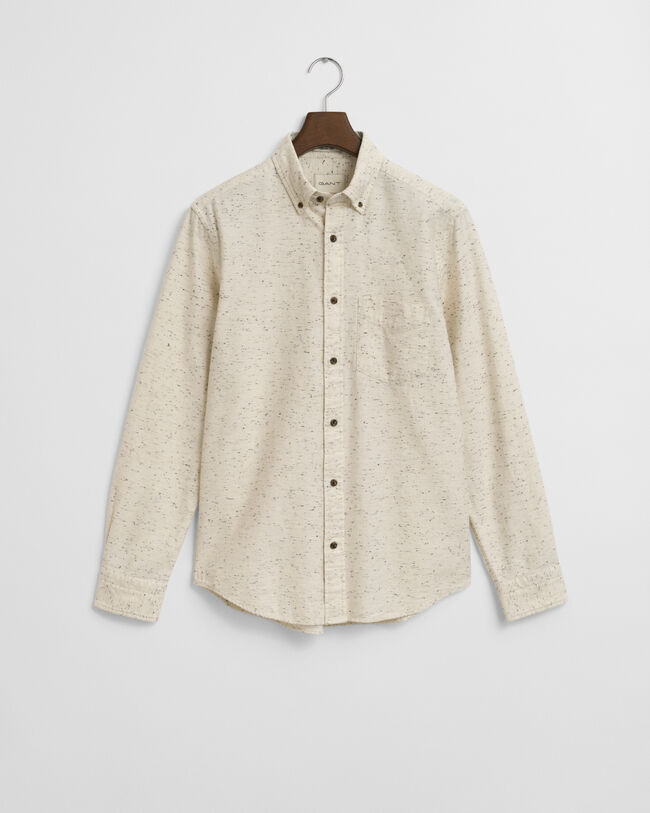 Regular Fit Nepps Flannel Shirt